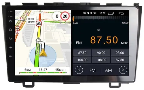 Магнитола для Honda CR-V 2006-2012 - Parafar PF978FHD на Android 13, CarPlay, 4G SIM-слот