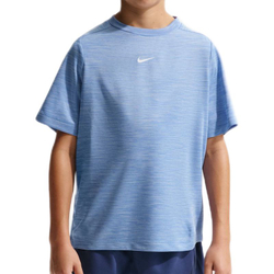 Футболка для мальчика теннисная Nike Multi Dri-FIT Short-Sleeve - royal pulse/hydrogen blue/white