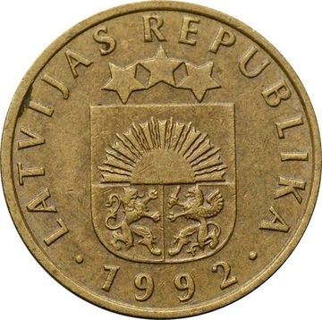 5 сантимов 1992 Латвия
