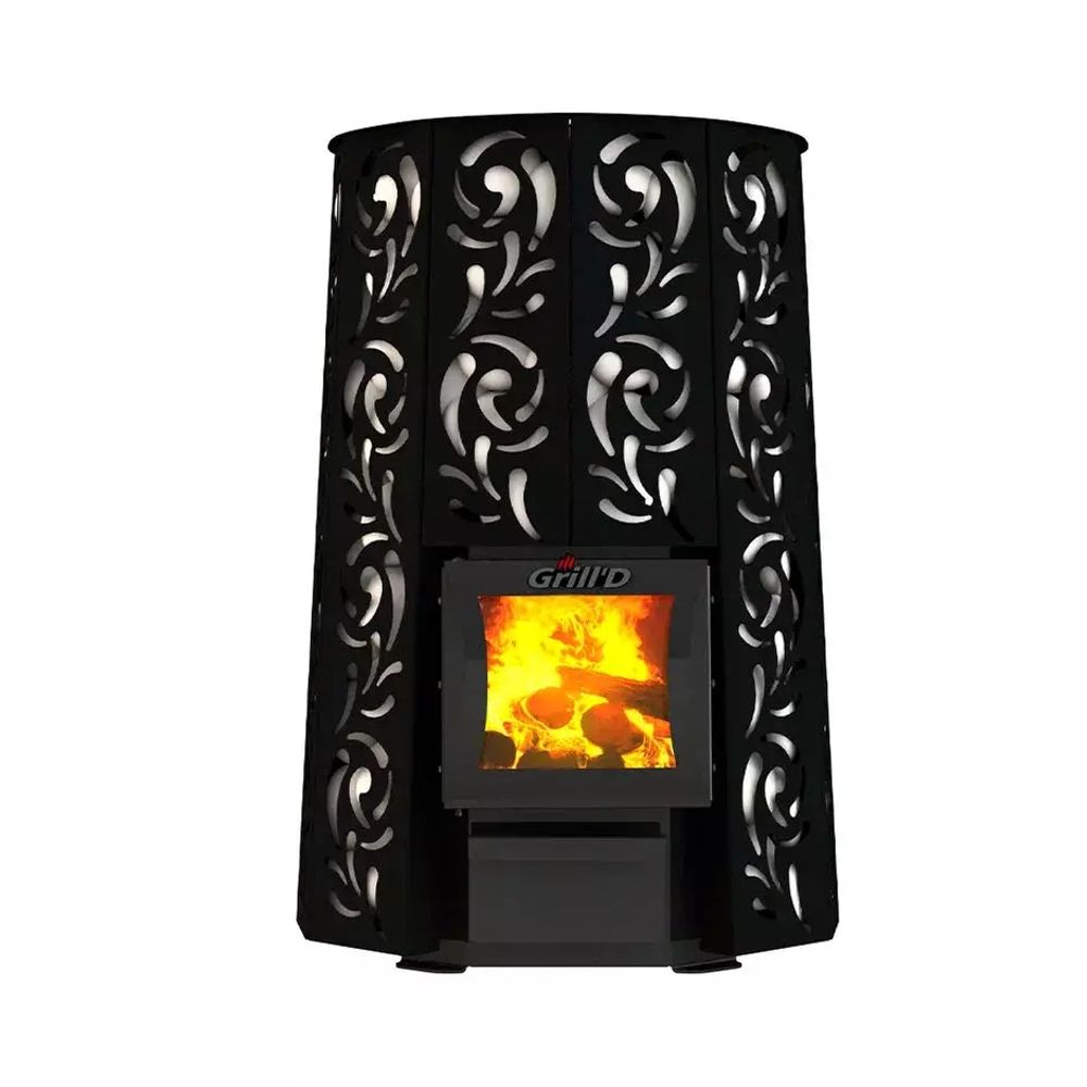 Дровяная банная печь Grill'D Violet 200 Short