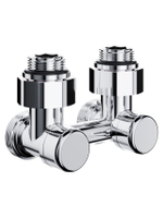 Узел нижнего подключения Royal Thermo Design угловой 1/2"х3/4" EK евроконус (хром)
