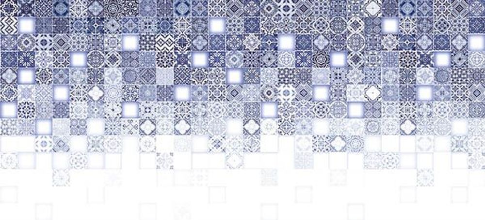 Настенная плитка Hammam рельеф многоцветный (HAG451D)