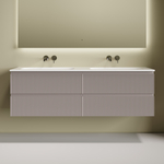Тумба подвесная Sancos Snob R c двумя ящиками 790х445х500, Doha Soft, SNR80SM, арт. SNR80SM