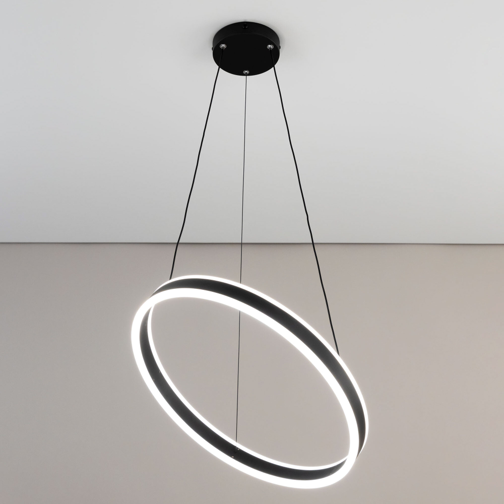 Citilux Дуэт CL719501 LED Люстра подвесная с пультом Чёрная
