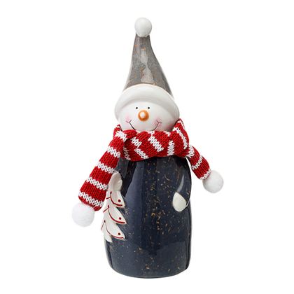 Декор новогодний 18см Tkano New Year Essential Happy Snowman