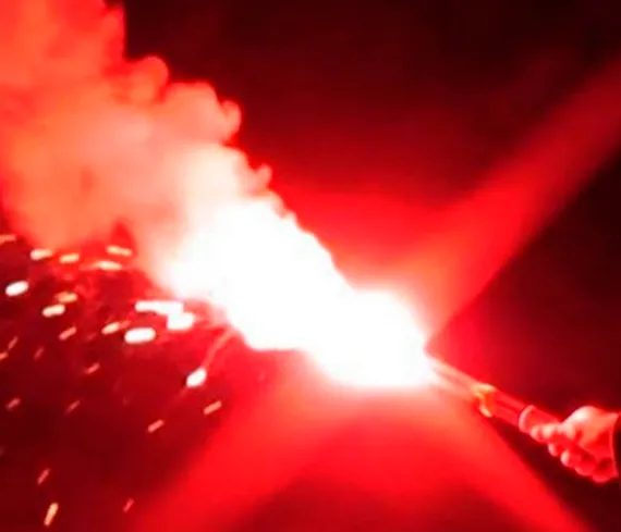 Фальшфейер Hand Flare (25см, красный) MF-0260 Red