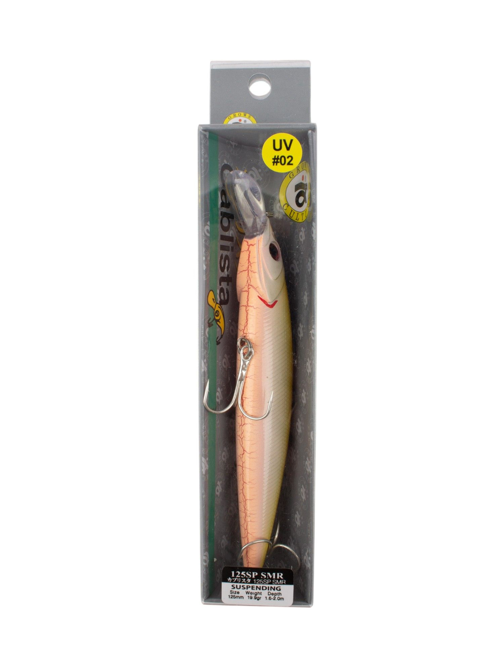 Воблер минноу Cablista 125SP SMR 19.9 г цвет #02