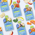 Gerber, органическое пюре, 2nd Foods®, яблоко, голубика и шпинат, 99 г (3,5 унции)