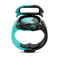 Корпус для Apple Watch - RSCIII49 Mansory - Чёрно-мятный