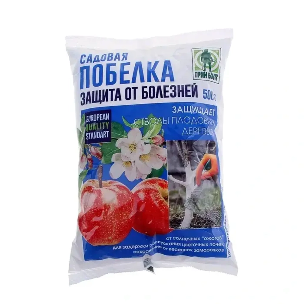 Садовая побелка «Грин Бэлт» 500гр (пакет)