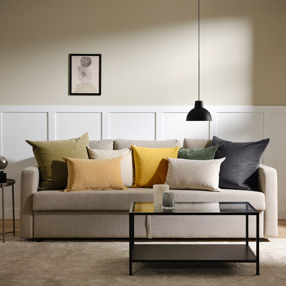 Чехол на подушку IKEA SANELA (САНЕЛА), Бежевый, 40x58 см