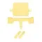 Сиденье Stokke Baby Set 2 Lemon Yellow