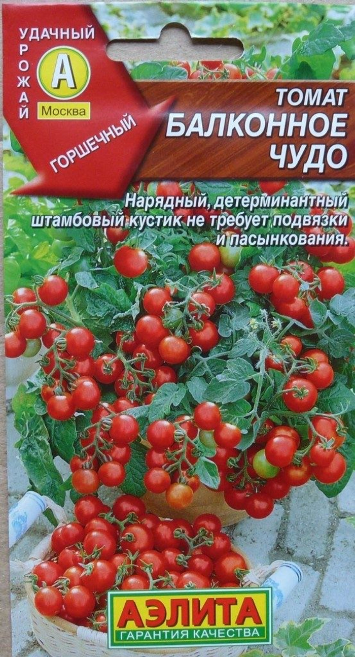 Томат Балконное Чудо Евро *10 УрД +