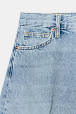 ЗАУЖЕННЫЕ ДЖИНСЫ С ВЫСОКОЙ ПОСАДКОЙ — ZW COLLECTION — ZARA
