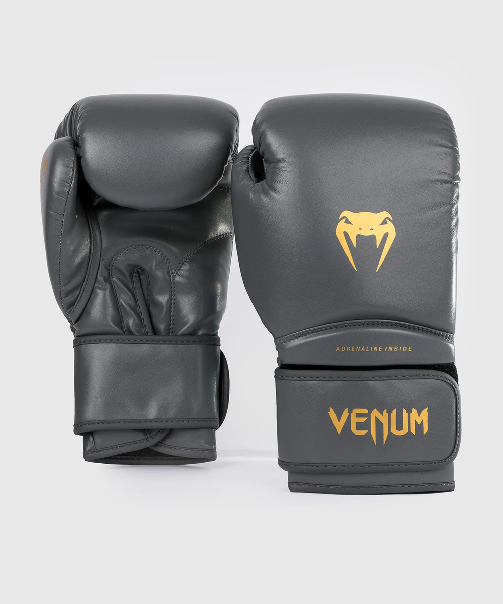 Перчатки боксерские Venum Contender 1.5 Grey/Gold