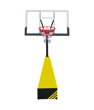 Мобильная баскетбольная стойка Proxima 54", стекло,
