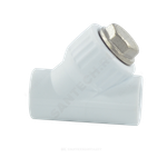 Фильтр PP-R сетчатый белый Дн 32х45гр внутренняя пайка VALFEX 10141032