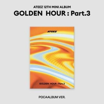 Альбом ATEEZ - GOLDEN HOUR : PART.3 12th Mini Album POCAALBUM 9 Version SET