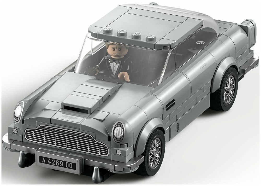 Конструктор LEGO Speed Champions 76911 Aston Martin DB5 Автомобиль агента 007
