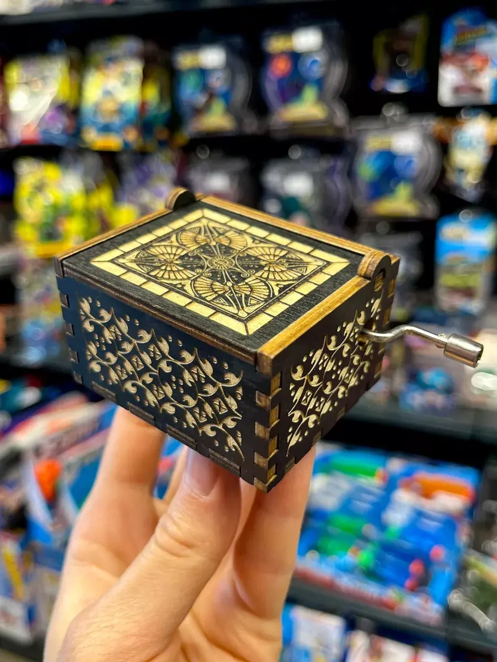 Музыкальная шкатулка детская Тоторо деревянная игрушка
