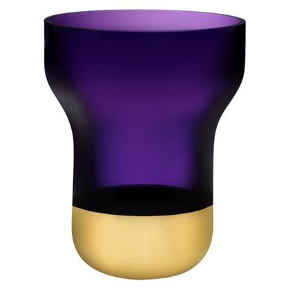 Ваза 25см Nude Glass Контур фиолетовая