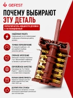 Переключатель 5-ти поз 850617