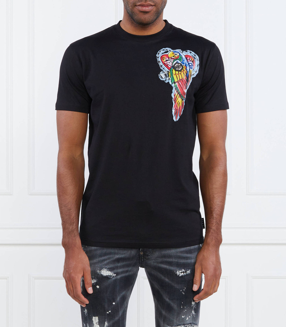 Футболка Philipp Plein - черный(MTK6107 PJY002N)