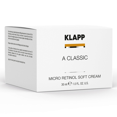 KLAPP Крем-флюид "Микроретинол" - A CLASSIC Micro Retinol Soft Cream, 30 мл