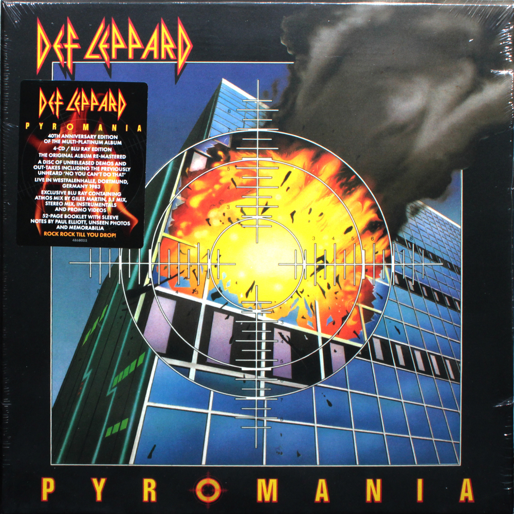 Def Leppard / Pyromania (40th Anniversary Edition)(4CD+Blu-Ray)