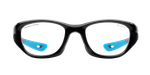 Спортивные очки с диоптриями Rec Specs / Replay XL / Shiny Black Cyan