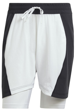 Мужские теннисные шорты Adidas Shorts and Inner Tights Set - разноцветный