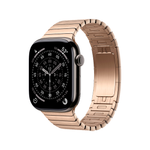 Умные часы Apple Watch Series 11 GPS + Cellular, 46mm, Slate Titanium Case with Gold Link Bracelet