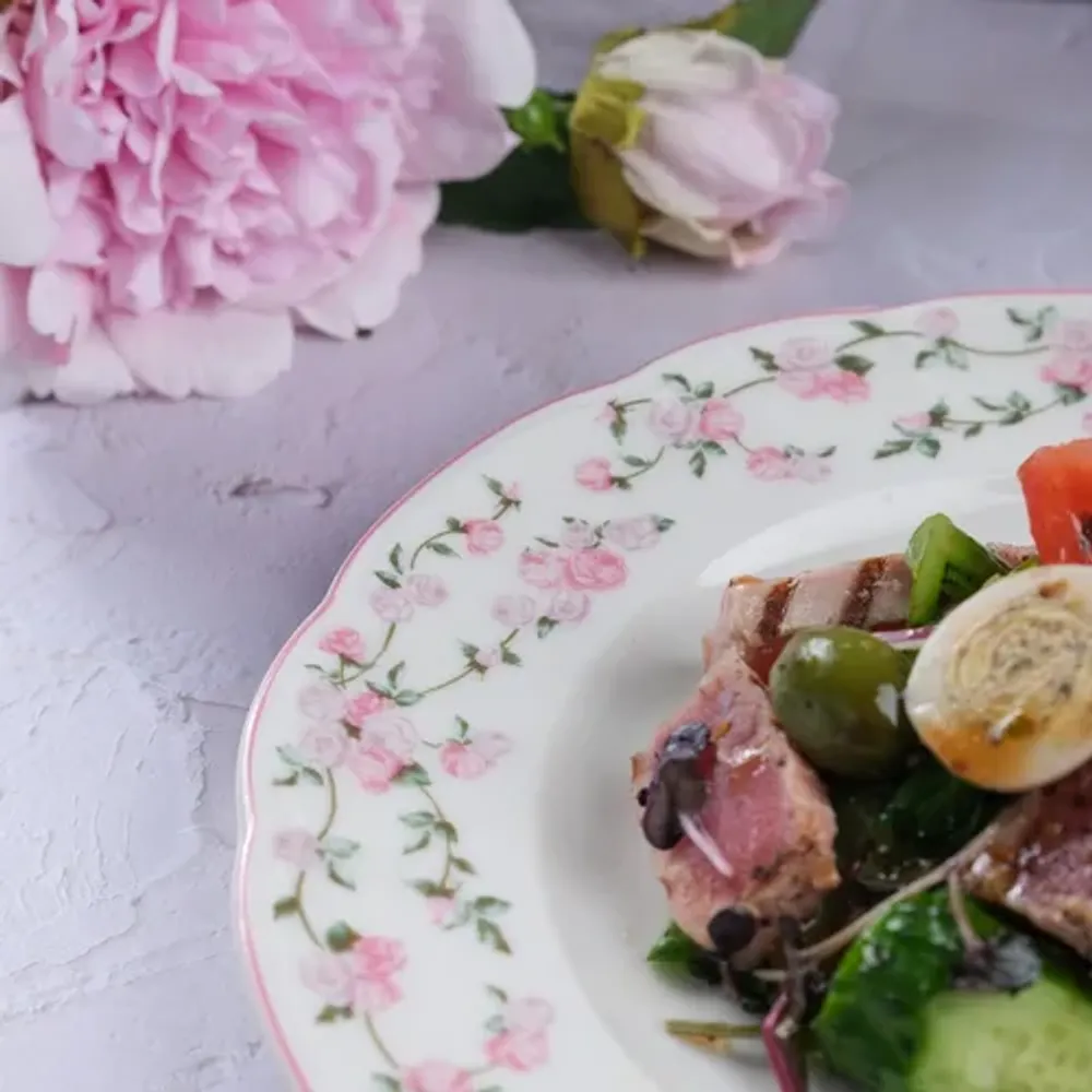 Тарелка d 23 cм La Vie En Rose Noble [6]