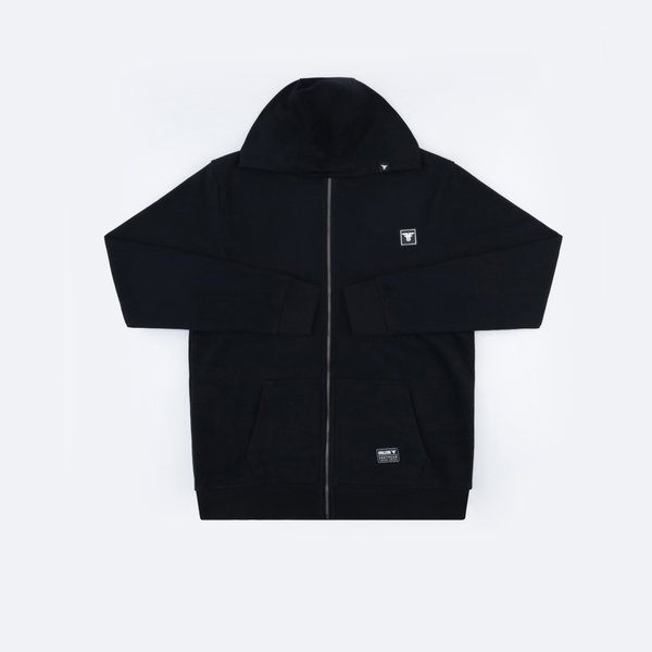 Худи Fallen Zip Hoodie (black/black) артикул: - купить в магазине Дайс