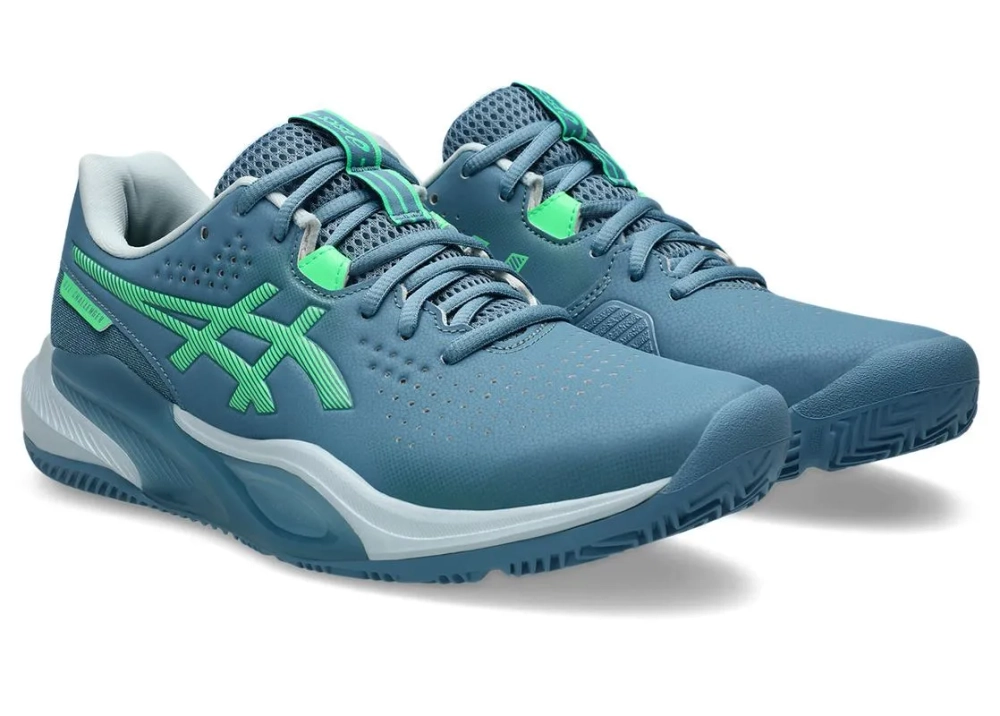 Мужские кросовки для Padel Asics Gel-Challenger 15 Padel - saba blue/vital green