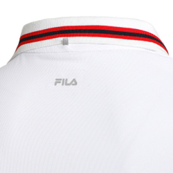 Мужское теннисное поло Fila Core Button Piro Polo Men - White, Red