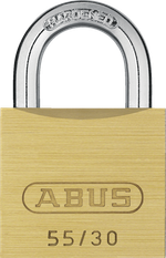 Навесной замок ABUS 55/30 латунь
