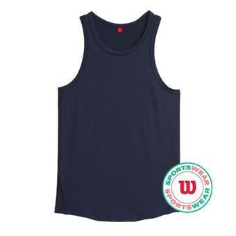 Женский топ теннисный Wilson Fieldhouse Tank Top Liite - небесный
