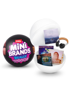 Фигурка Mini Brands Really Vinyl Виниловые Пластинки Сюрприз