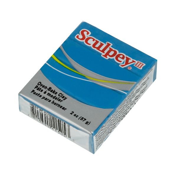 Полимерная глина 57 г, 505 под бирюзу, Sculpey S302