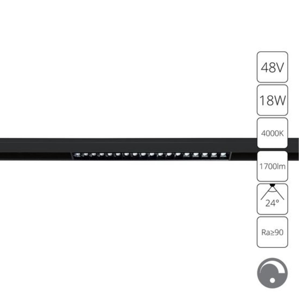 Cветильник потолочный Arte Lamp Linea A4685PL-1BK