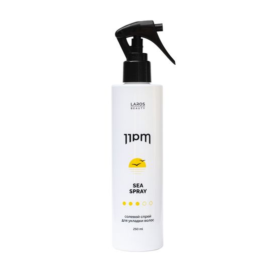 LAROS BEAUTY Солевой спрей для укладки волос 11PM Sea Spray, 250 ml