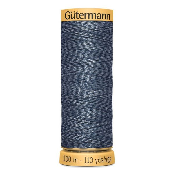 Нитки для штопки джинсов Gutermann Jeans (100 метров), 5 кат. | 5397 джинсовый