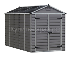 Сарай из поликарбоната Palram SkyLight 6x12 grey
