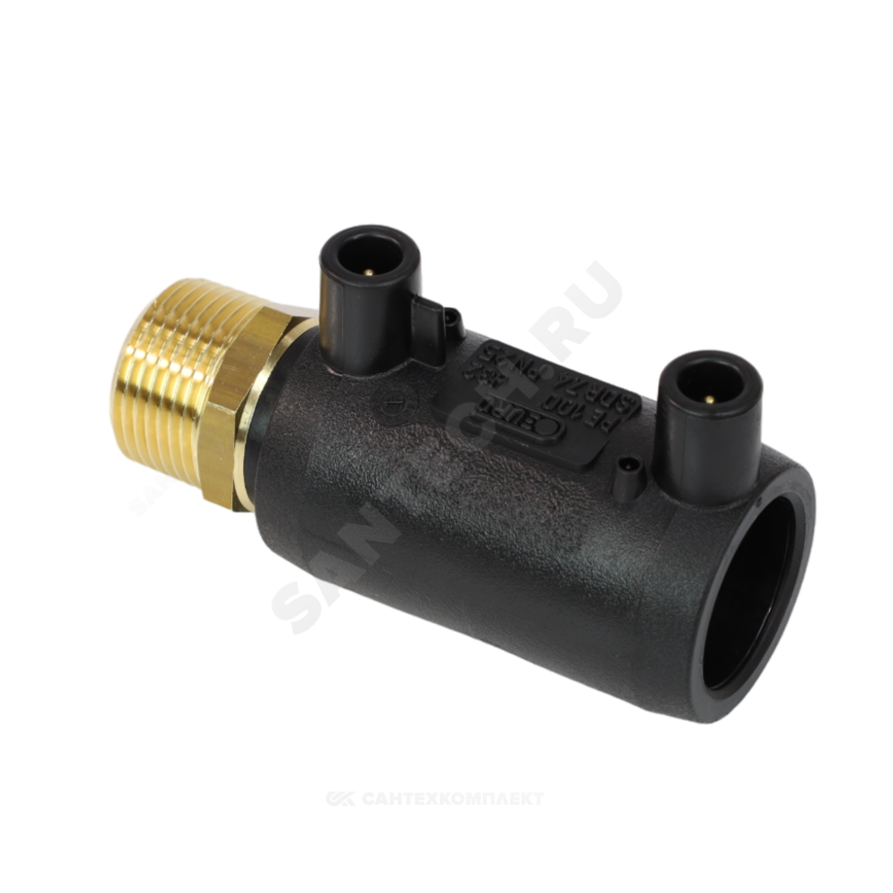 Переход электросварной ПЭ100 Дн 63х2" НР Ру25 SDR7,4 EUROSTANDARD 2161160063