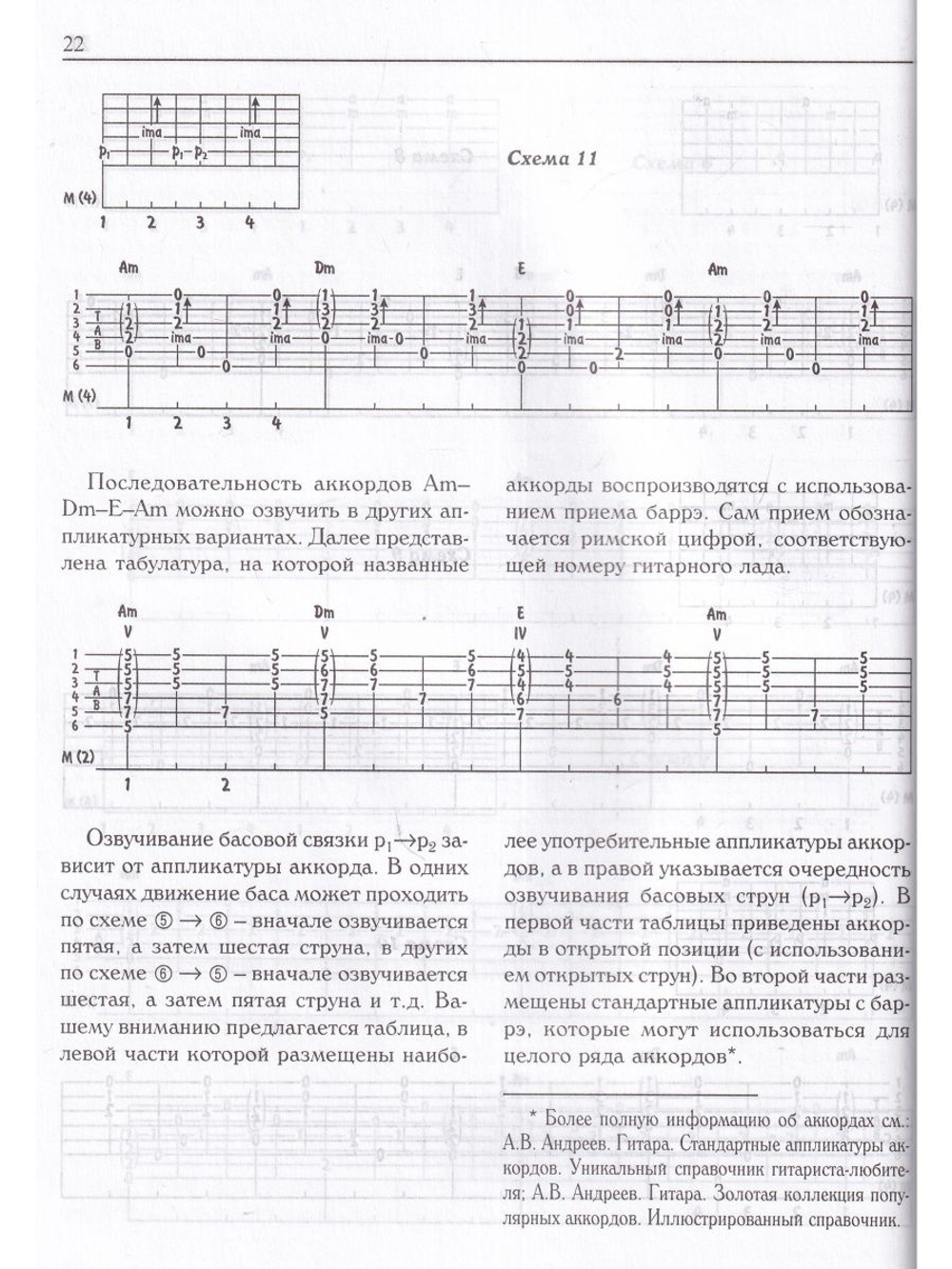 Гитара. Подбор аккомпанемента.
