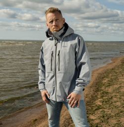 Куртка мужская ДНЕПР (DNEPR) NORPPA серый камень
