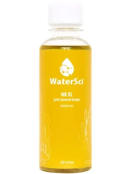 WATERSCI NK XL Удобрение для аквариумных растений (азот + калий), 200 мл