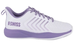 Женские теннисные кроссовки K-Swiss Ultrashot Light Clay - white/purple haze/neon lavender