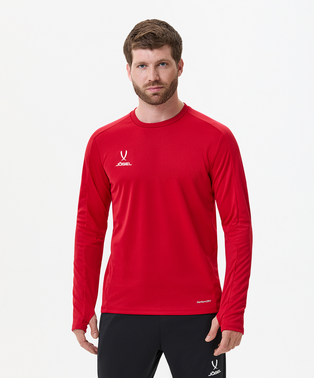 Джемпер тренировочный DIVISION PerFormDRY Pro Training Top, красный